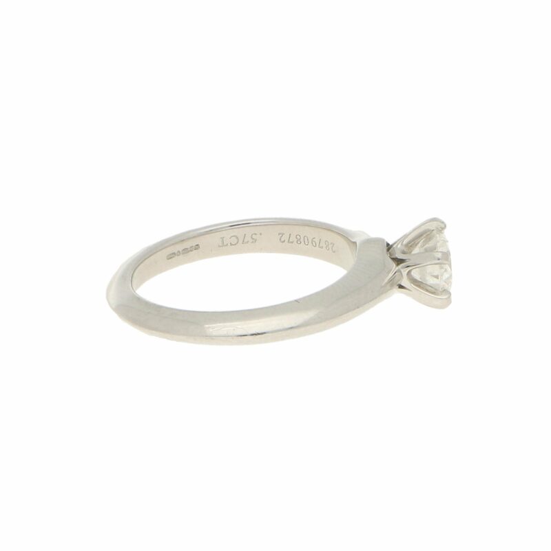 Tiffany & Co. Diamond Solitaire Ring in Platinum