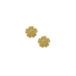 Tudor Rose Earrings designed by Susannah Lovis