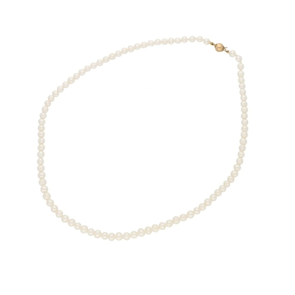 Single row freshwater pearls
