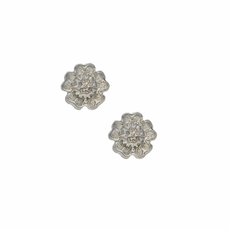 Tudor Rose Stud Earrings designed by Susannah Lovis