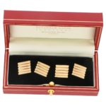 Vintage Cartier 14K gold cufflinks