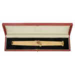 1960's ruby diamond gold bracelet