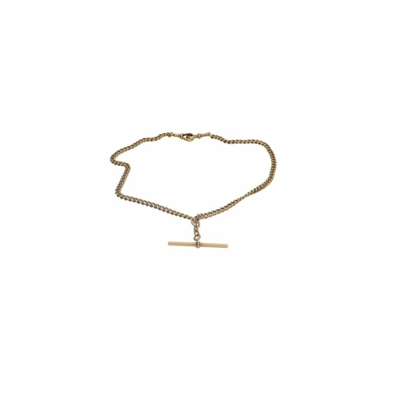 18ct gold albert chain