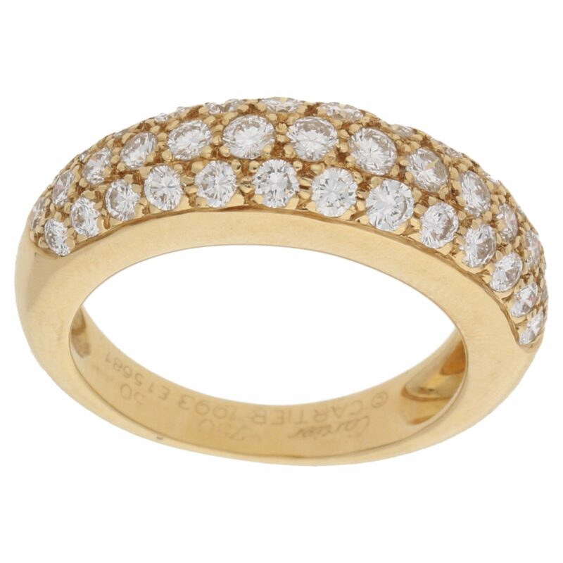 Cartier Pavé Set Diamond Mimi ring