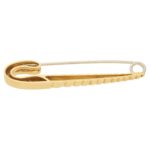 Diamond set Safety Pin brooch