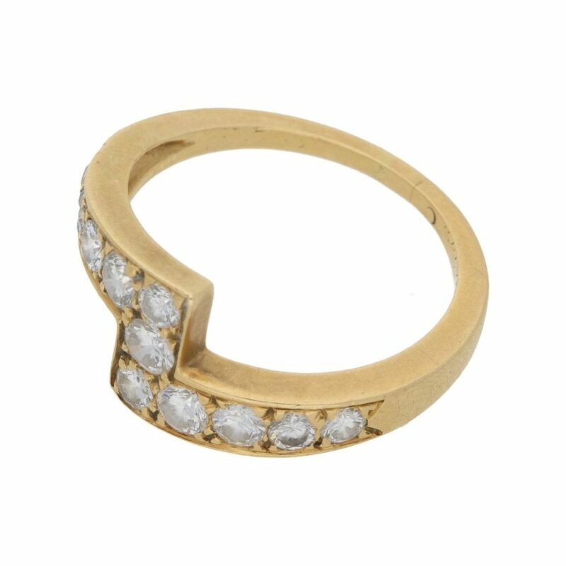 Cartier Gold and Diamond ring