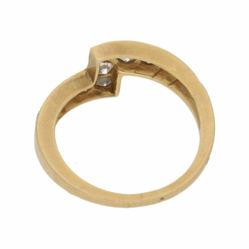 Cartier Gold and Diamond ring