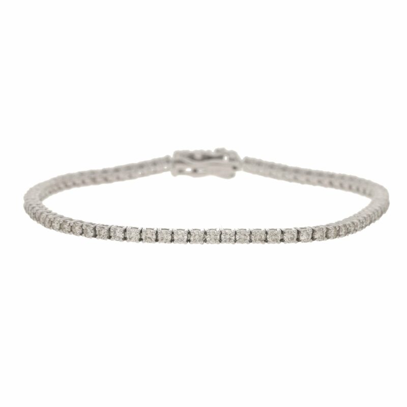 Diamond line bracelet