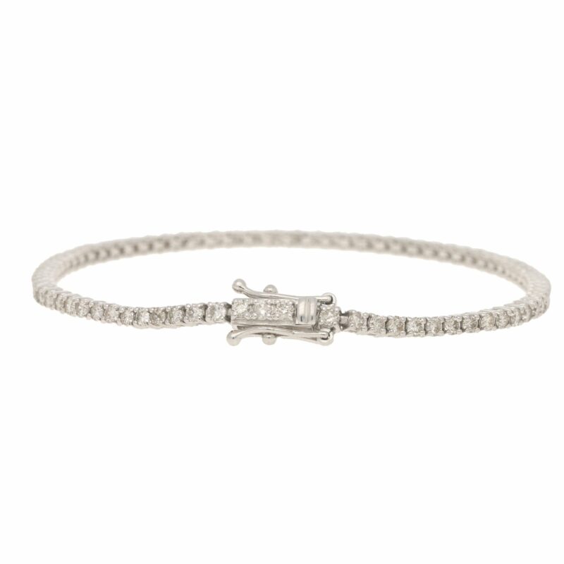 Diamond line bracelet