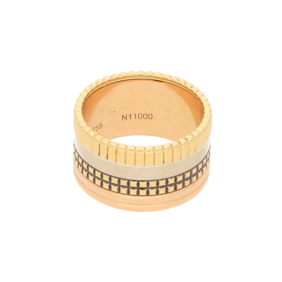 Boucheron Paris "Quatre Classique" Ring in Mixed Gold