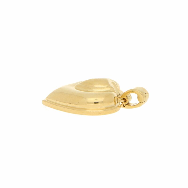 Vintage Cartier Heart Pendant in Yellow Gold