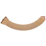 Retro Diamond Belt Buckle Bracelet Rose Gold, circa 1940