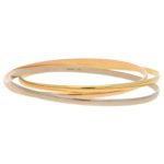 Multicolour Gold Russian Bangle