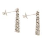 Art Deco Style Diamond Drop Earrings