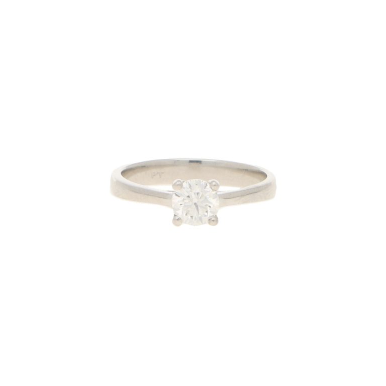 Solitaire Diamond Engagement Ring 0.51 carats