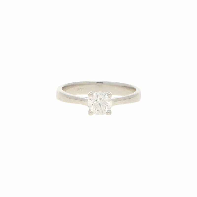 Solitaire Diamond Engagement Ring 0.51 carats