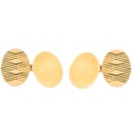 9ct Yellow Gold Cufflinks