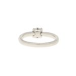 De Beers Signature Solitaire Diamond Ring in Platinum