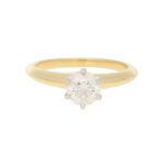 Vintage Tiffany & Co 0.86ct Solitaire Diamond Ring