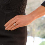 3.84ct Diamond Three-Stone Ring in Yellow Gold and Platinum