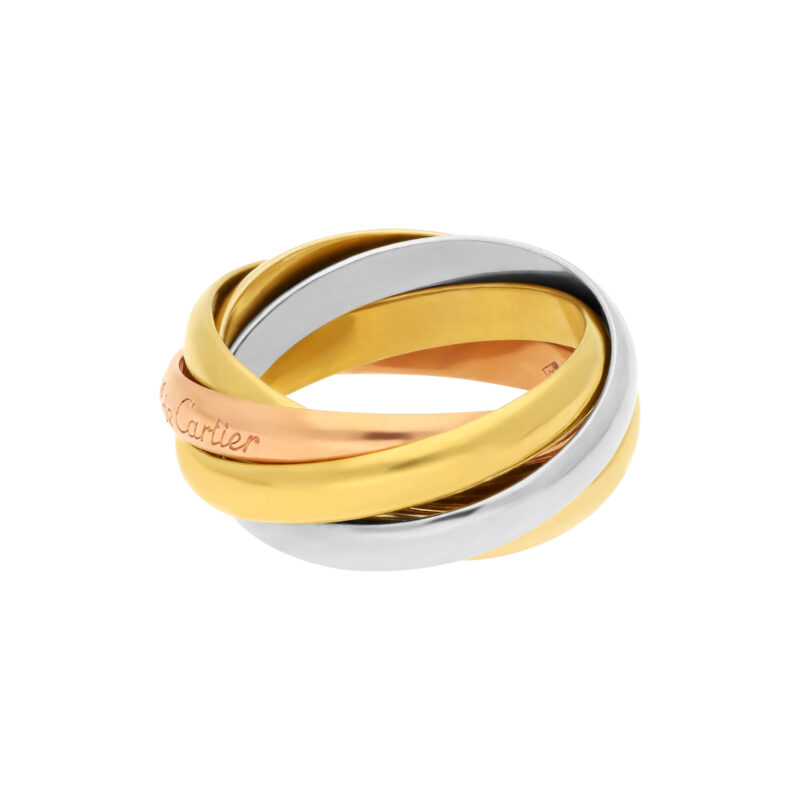 Les Must de Cartier Five Band Trinity Ring 18K Gold