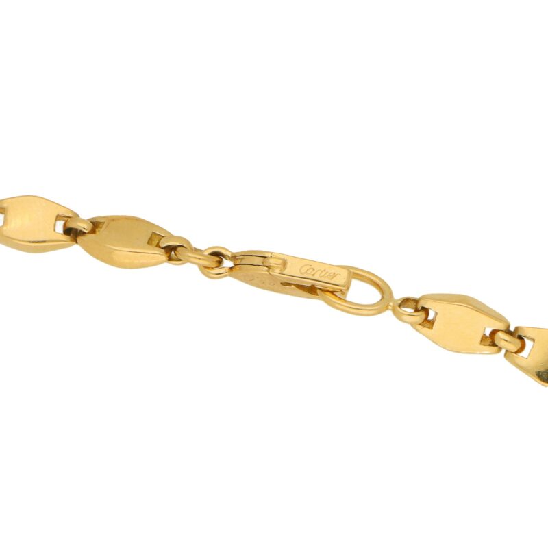 Vintage Cartier Chain with lozenge shaped links, c.1994