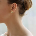 Vintage Bulgari Diamond Earrings in Yellow Gold Vintage Bulgari Diamond Earrings in Yellow Gold