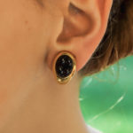 Pomellato Deep Red Garnet Clip-On Earrings