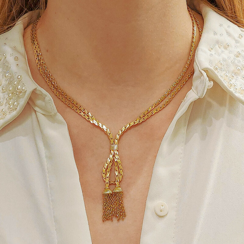 Vintage Tassel Necklace