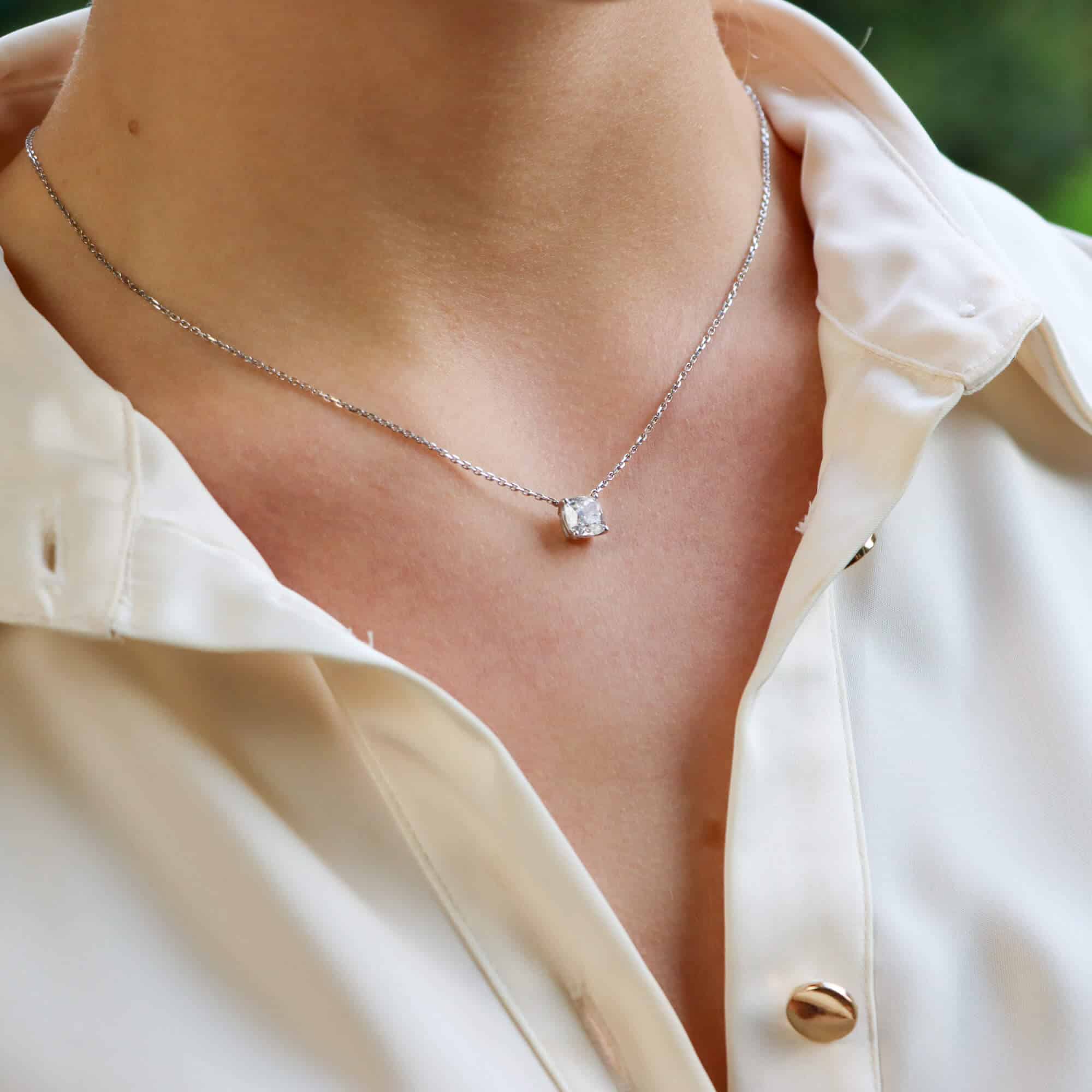 Cushion Cut Nautical Necklace - The Shop at Bok