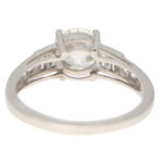 Art Deco Style Old Cut Diamond Solitaire Ring