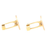 Tiffany & Co. Oval 18K gold cufflinks