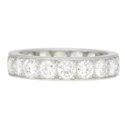 Diamond Full Eternity in White Gold