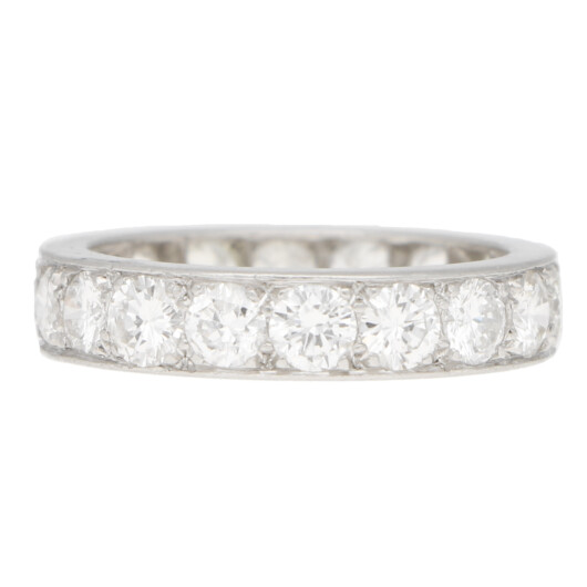 Diamond Full Eternity in White Gold