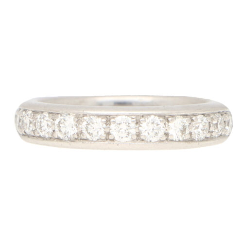 Diamond Eternity Ring set in 18ct White Gold