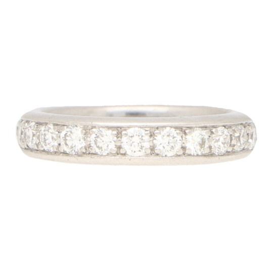 Diamond Eternity Ring set in 18ct White Gold