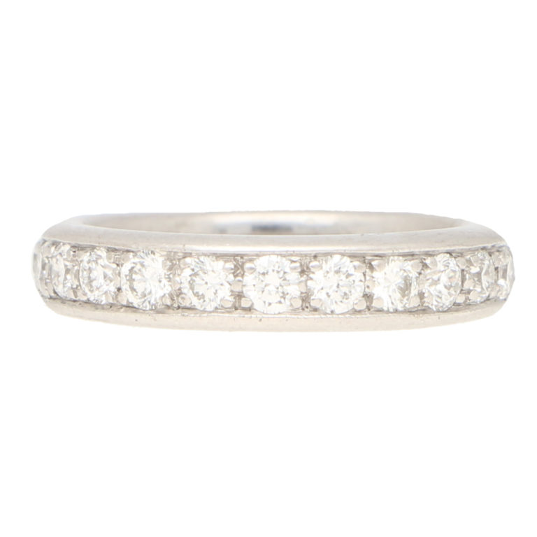 Diamond Eternity Ring set in 18ct White Gold