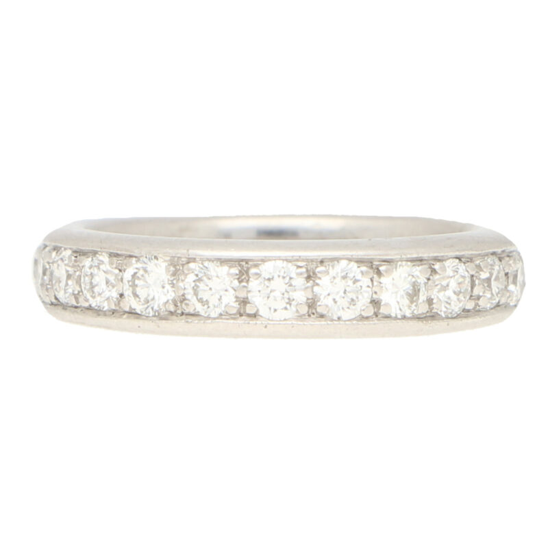 Diamond Eternity Ring set in 18ct White Gold