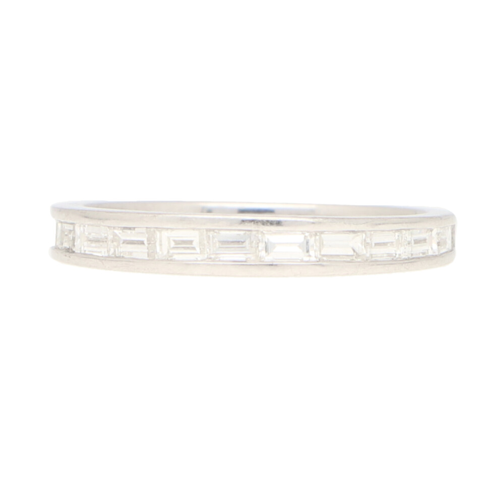 Moussaieff Baguette Diamond Half Eternity