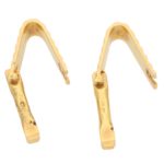 Vintage Boucheron gold 1940's stirrup cufflinks