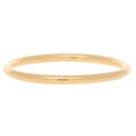 Hinged 18 Carat Yellow Gold Bangle