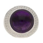 Theo Fennell Amethyst and Diamond Ring