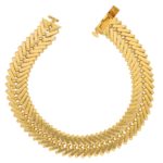 Vintage Van Cleef & Arpels Chevron Bracelet by Georges Lenfant