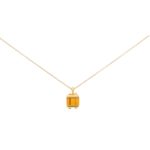 Louis Vuitton Citrine Box Charm in Yellow Gold