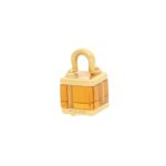 Louis Vuitton Citrine Box Charm in Yellow Gold