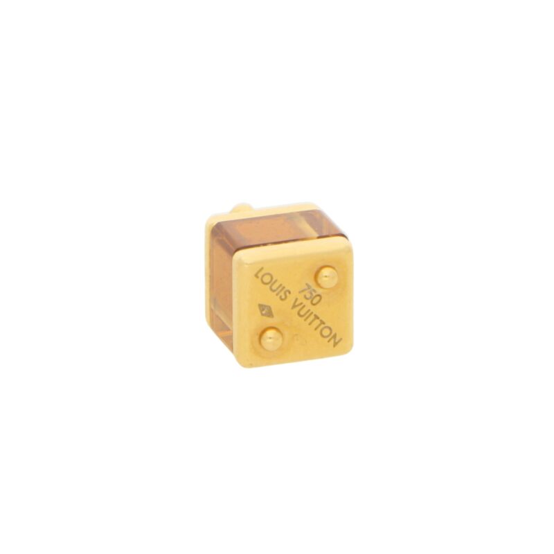 Louis Vuitton Citrine Box Charm in Yellow Gold