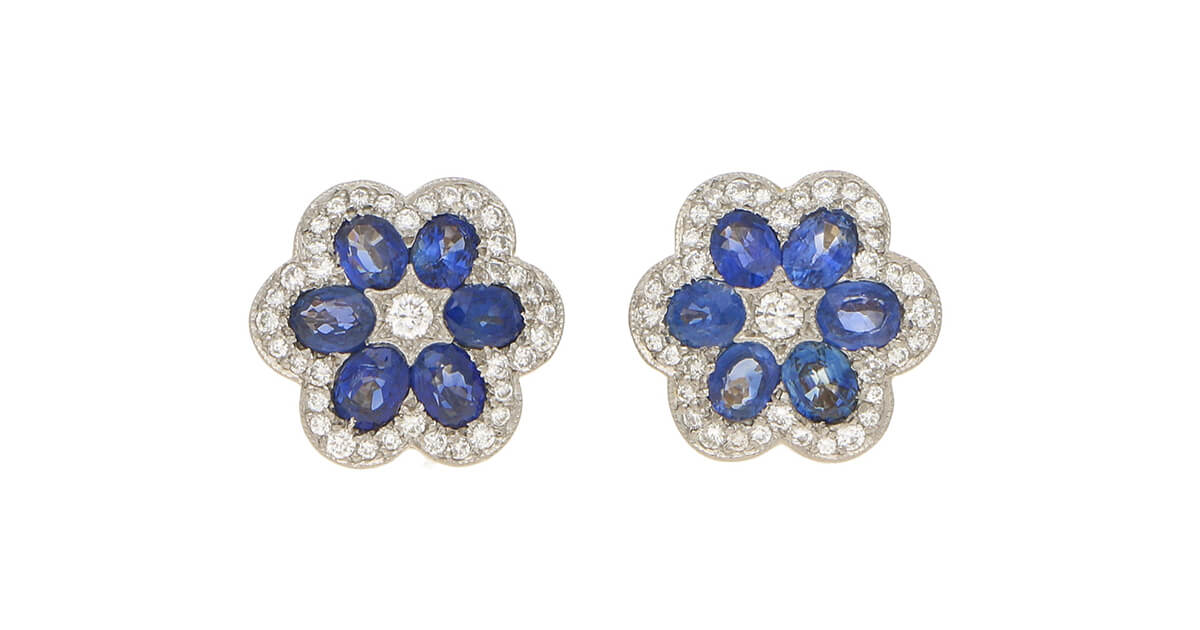 Antique & Vintage Sapphire Earrings - Susannah Lovis Jewellers