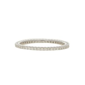 18ct White Gold 0.30 Full Eternity Ring