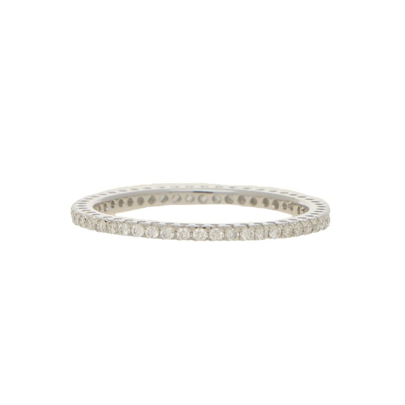 18ct White Gold 0.30 Full Eternity Ring