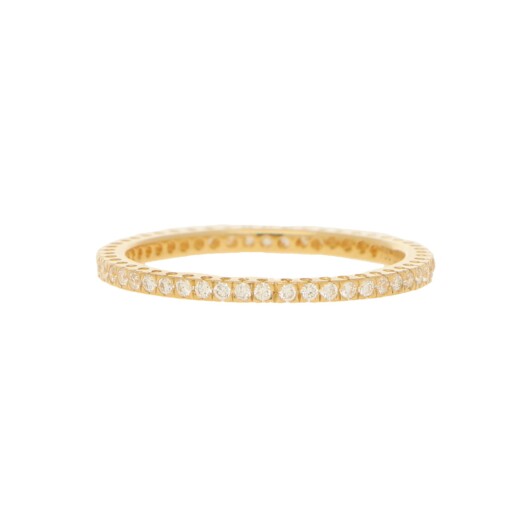 Eternity Ring With Brilliant Cut Diamonds